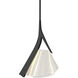 Mobius LED 8.4 inch Black Mini Pendant Ceiling Light