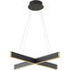 Canada LED 28 inch Black Pendant Ceiling Light