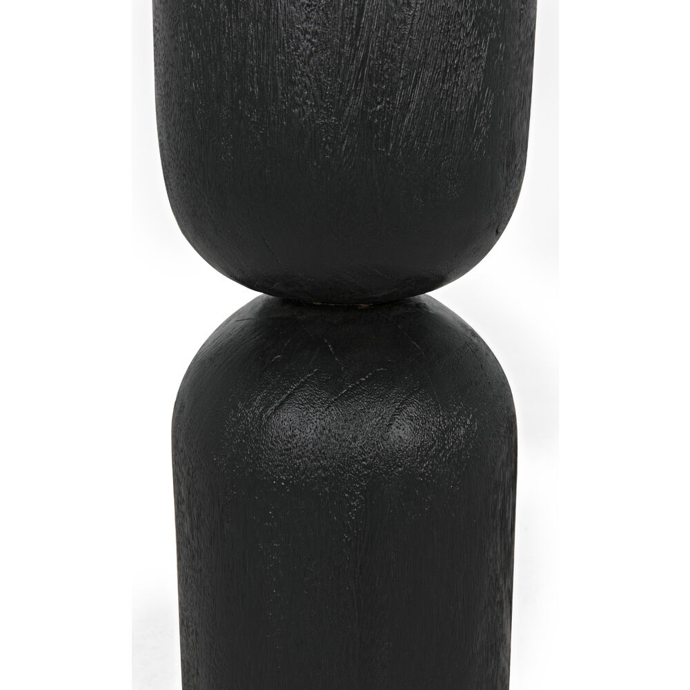 Kudoro 26 X 9.5 inch Burnt Black Side Table, Small