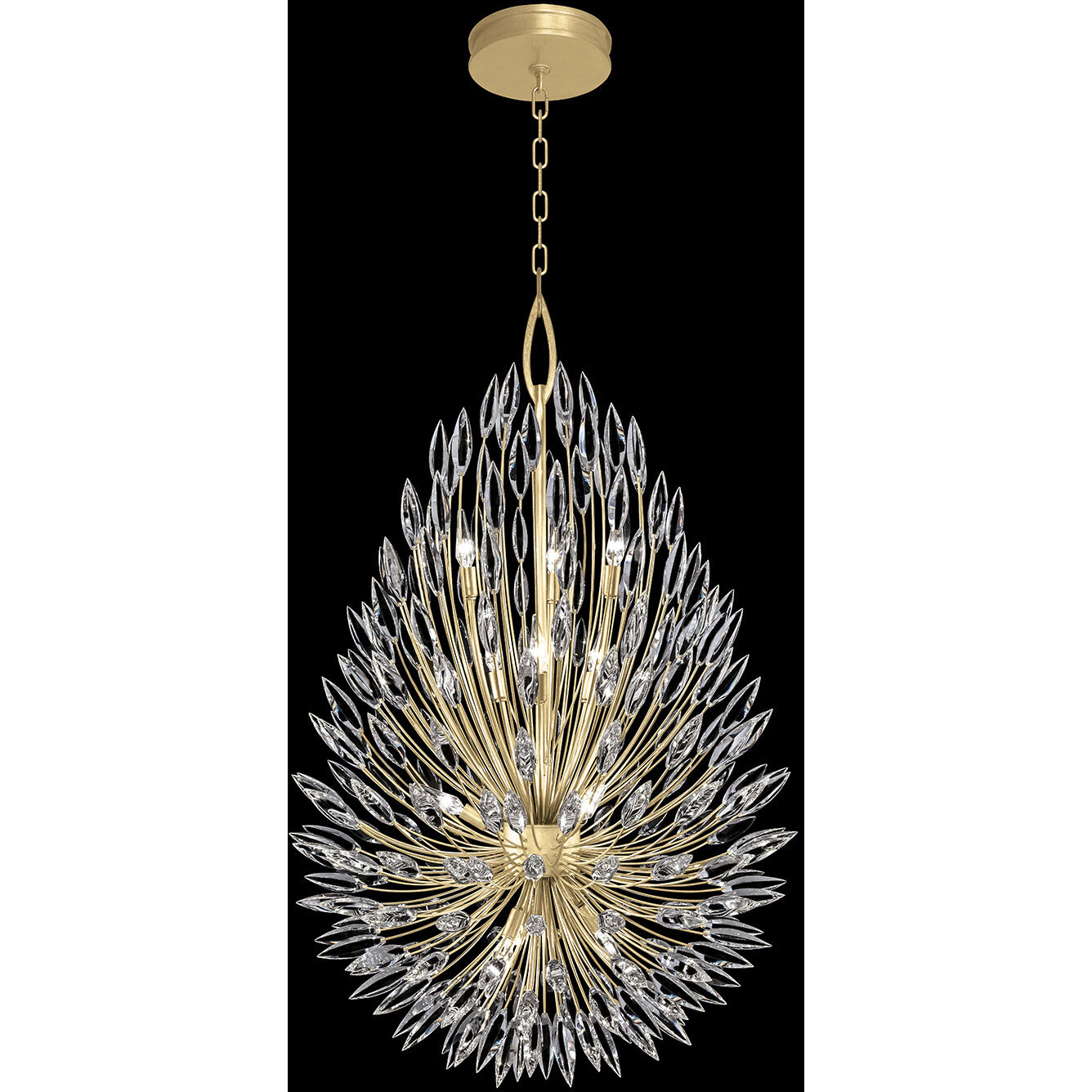 Lily Buds Pendant Ceiling Light in Gold