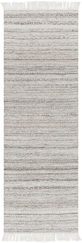 Azalea 96 X 30 inch Taupe Rug, Runner