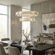 Golden Ratio 2 Light 23.6 inch Satin Gold Pendant Ceiling Light