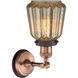 Franklin Restoration Chatham 1 Light 6 inch Antique Copper Sconce Wall Light in Mercury Glass
