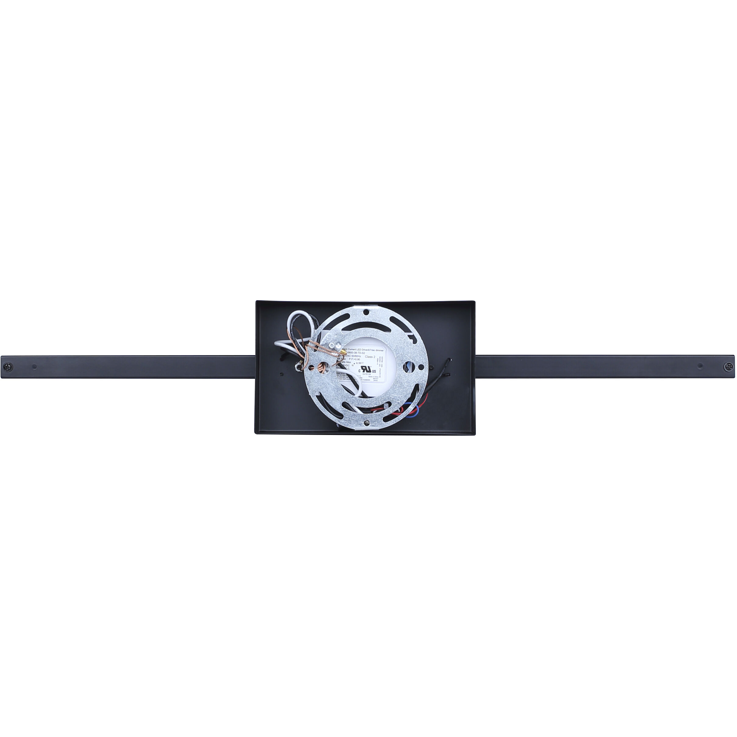 Madison LED 24.13 inch Black Vanity Light Wall Light