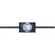Madison LED 24.13 inch Black Vanity Light Wall Light