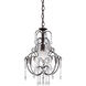ML 1 Light 13 inch Taylor Bronze Mini Chandelier Ceiling Light