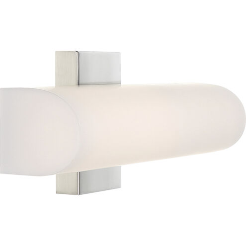 Bend LED 26 inch Brushed Nickel Vanity Light Wall Light