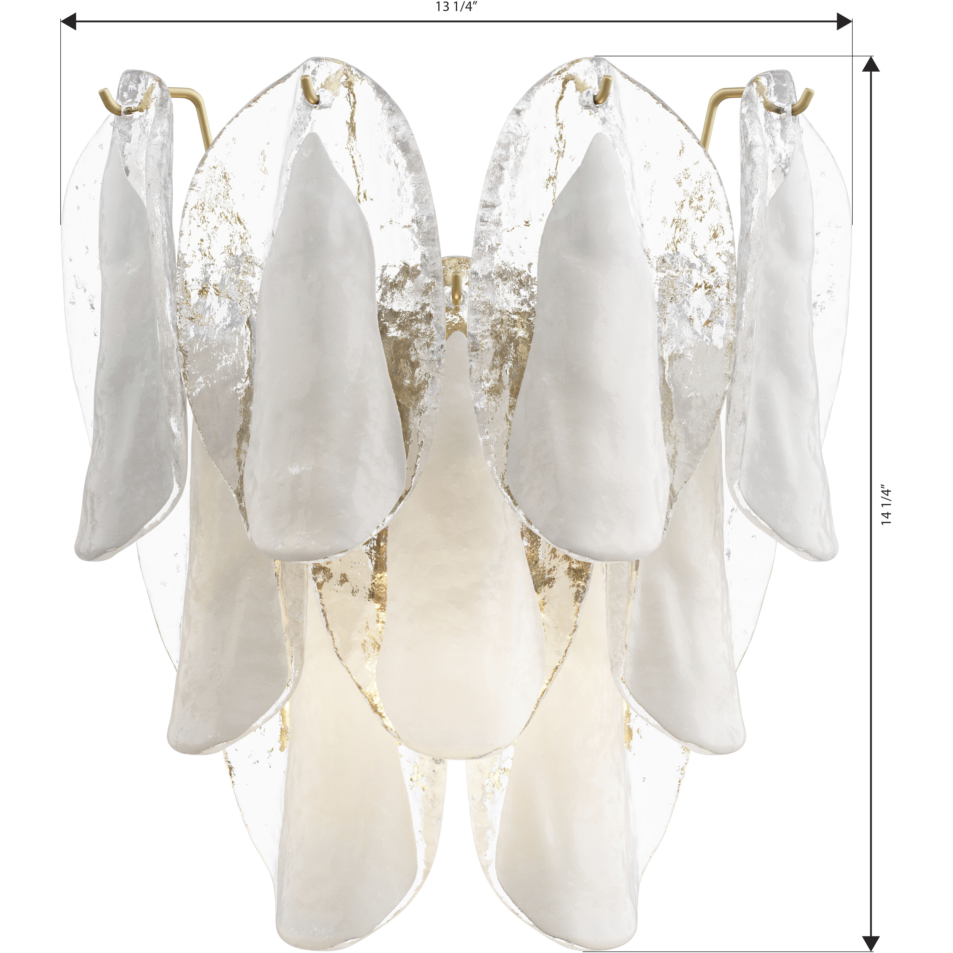 Verla Crest 2 Light 13.25 inch Legacy Brass Wall Sconce Wall Light