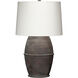 Antiquity 32 inch 150.00 watt Dark Grey Table Lamp Portable Light