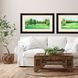 Sporting Collection Green Framed Art