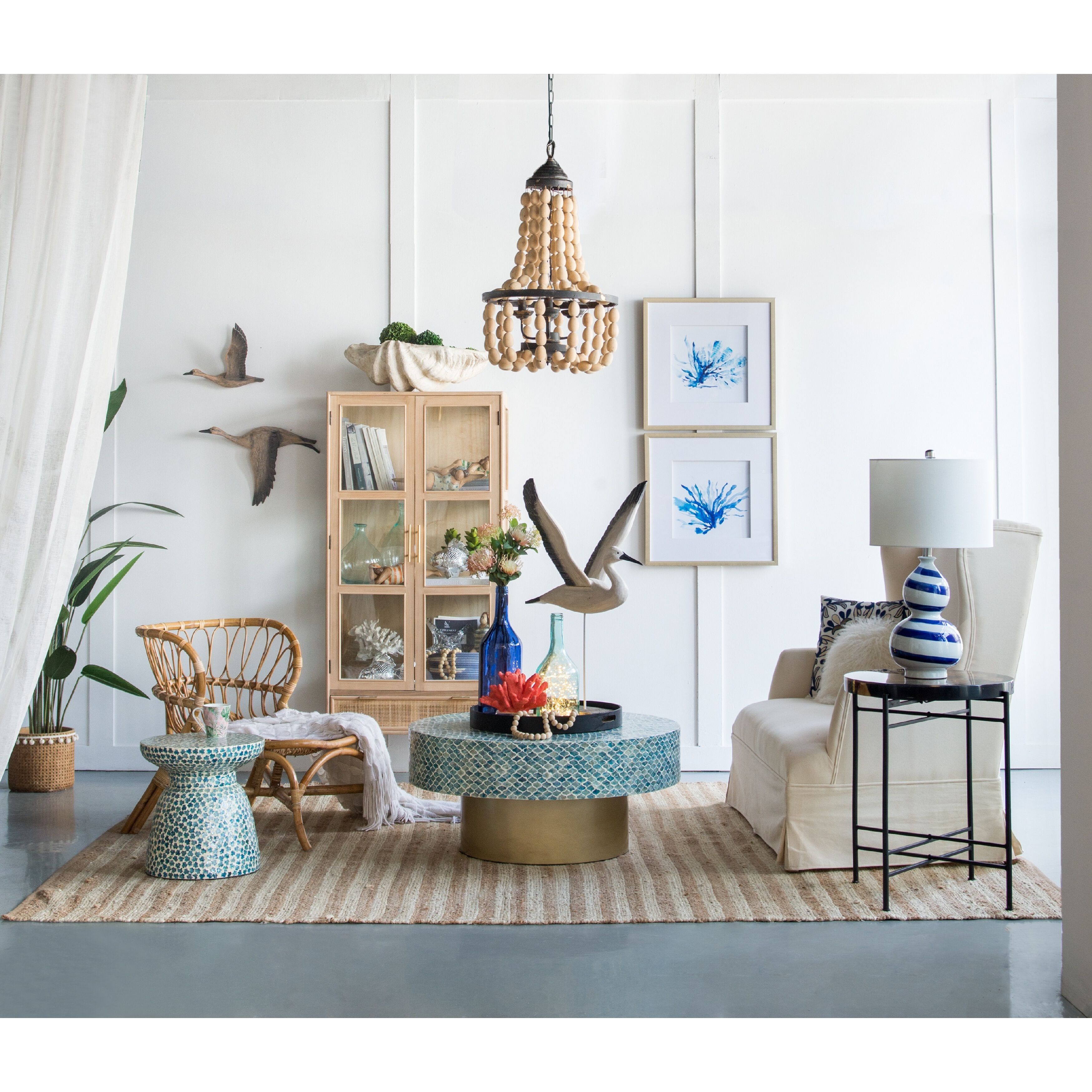 Reeds Brown Wall Sculpture