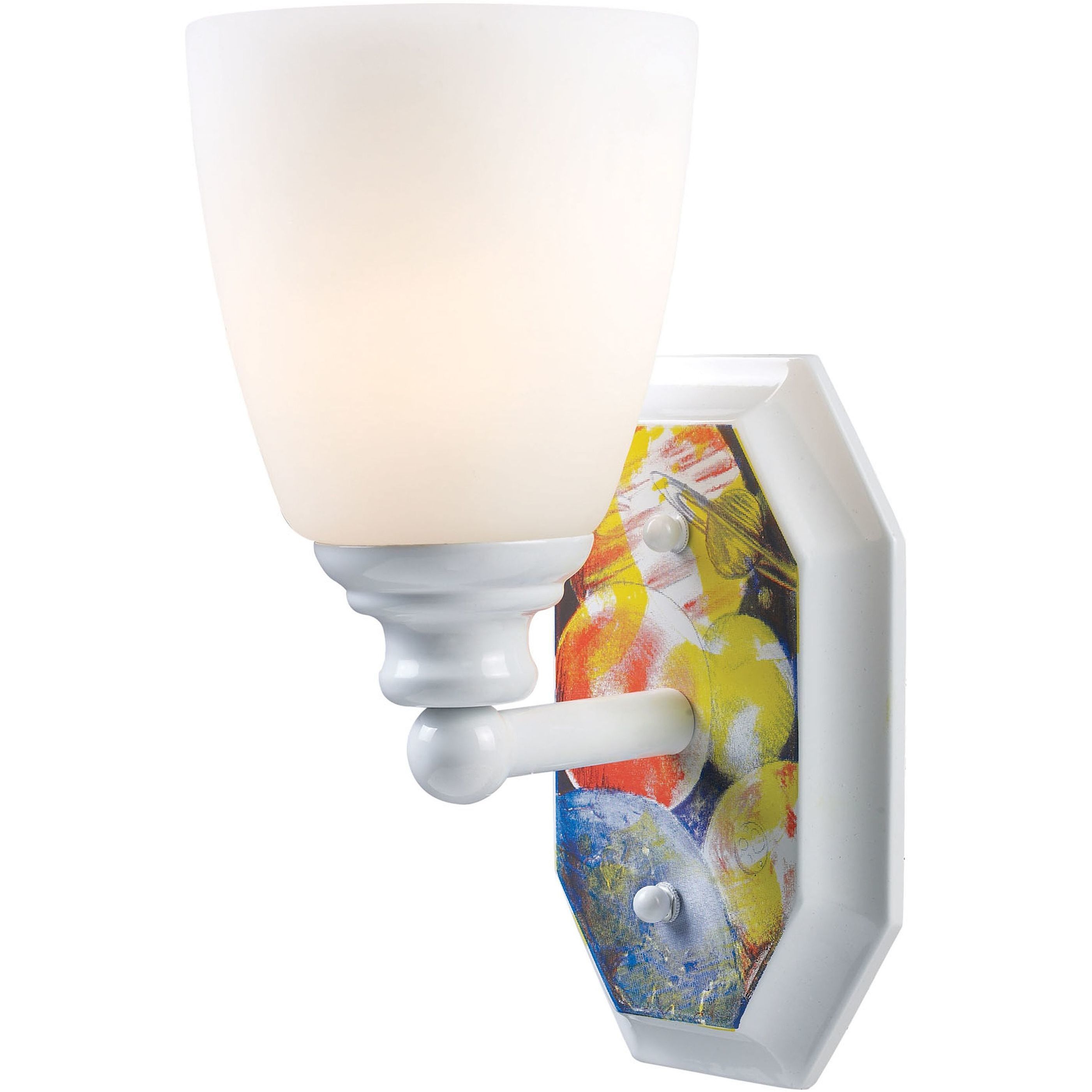 Elk 60040 1 Kidshine 1 Light Sconce automobiles in White