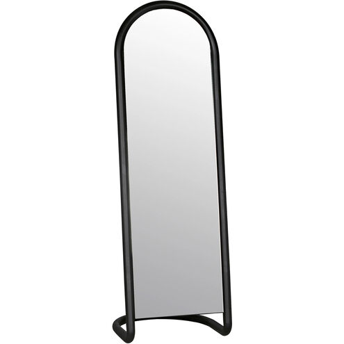 Duke 71 X 23.5 inch Matte Black Mirror