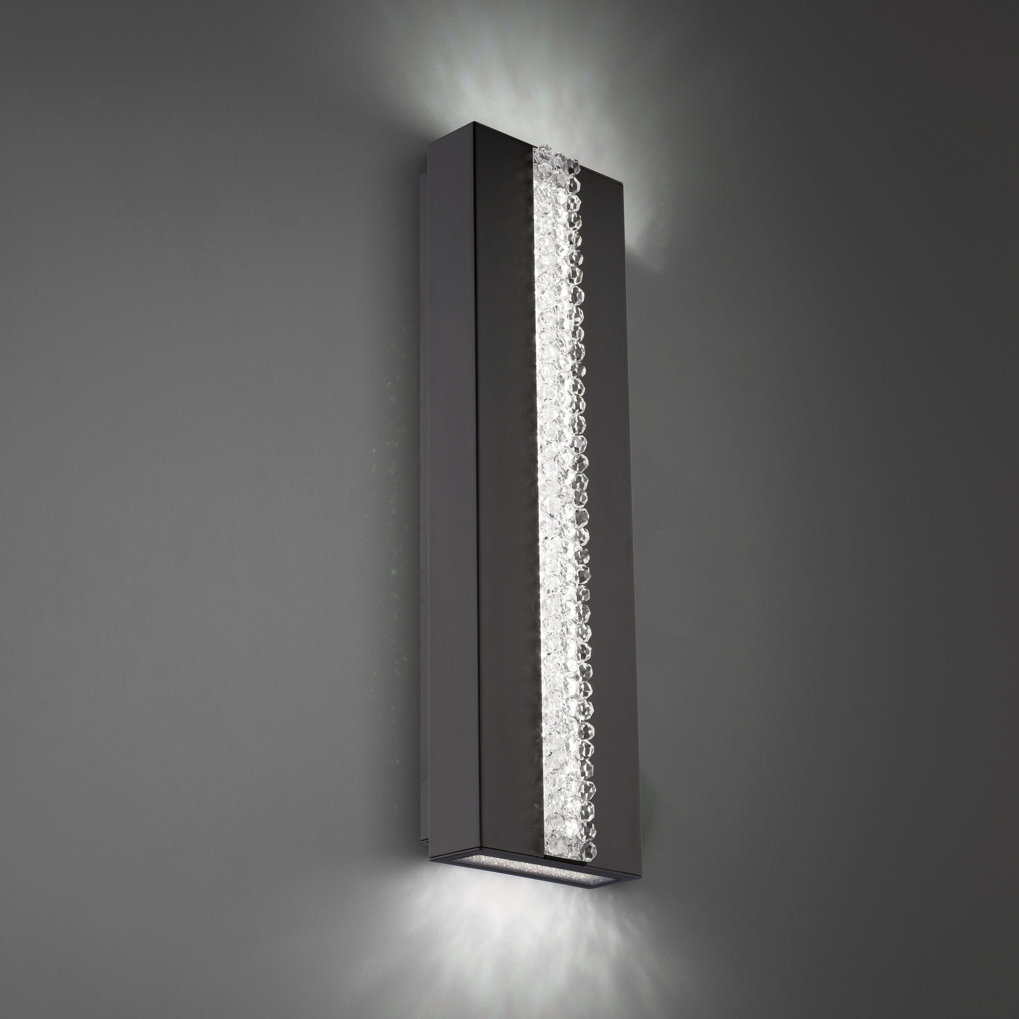 Cascade LED 24 inch Black Outdoor Wall Light, Beyond