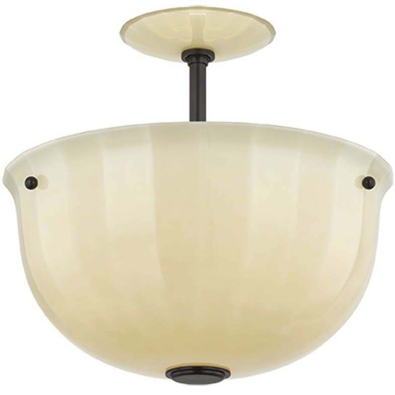Nevins 1 Light 14.00 inch Semi-Flush Mount