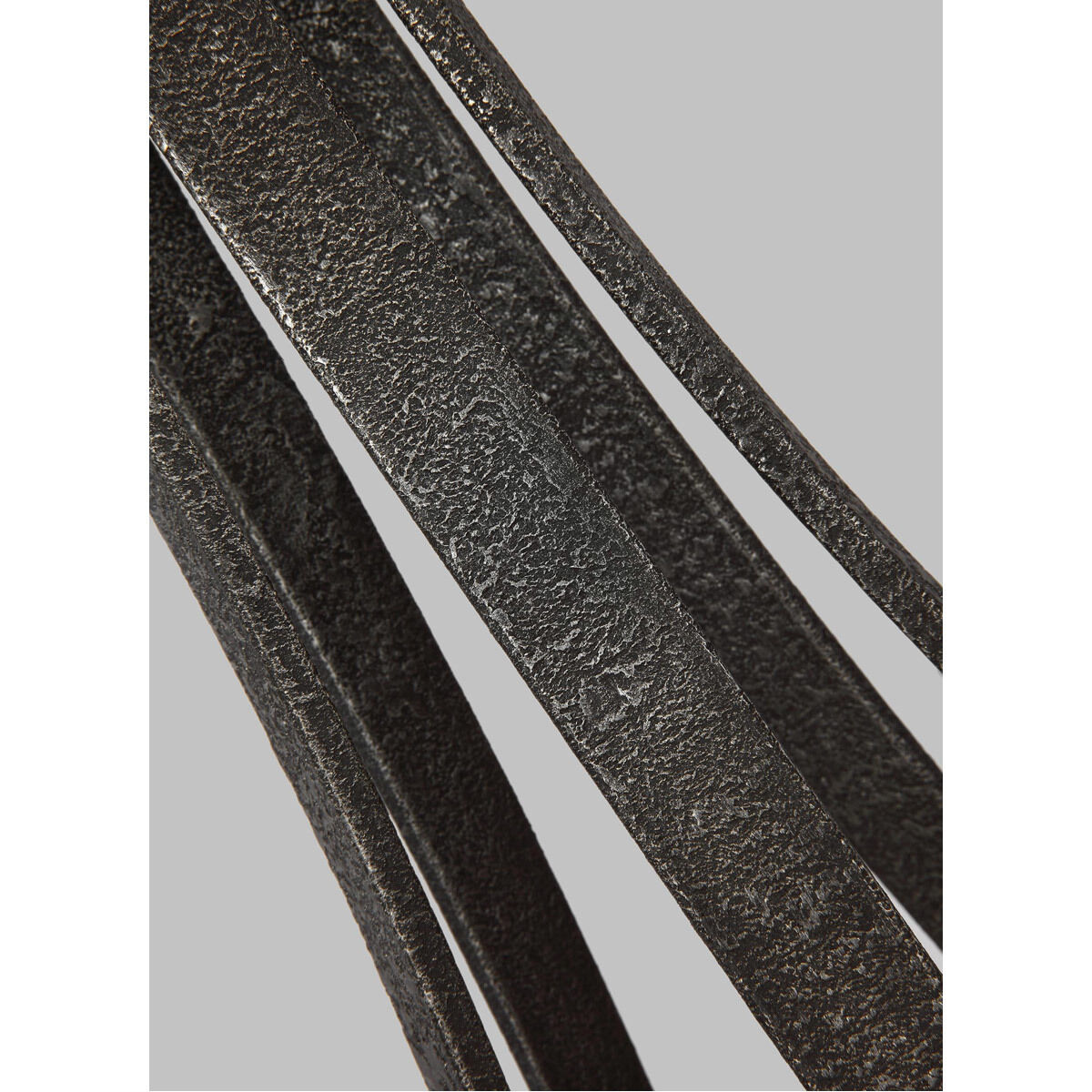 Sean Lavin Angelo 5 Light 24 inch Distressed Weathered Oak / Slate Grey Metal Chandelier Ceiling Light