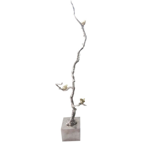 Branch Silver and Gold Decorative Accent in Silver / Gold