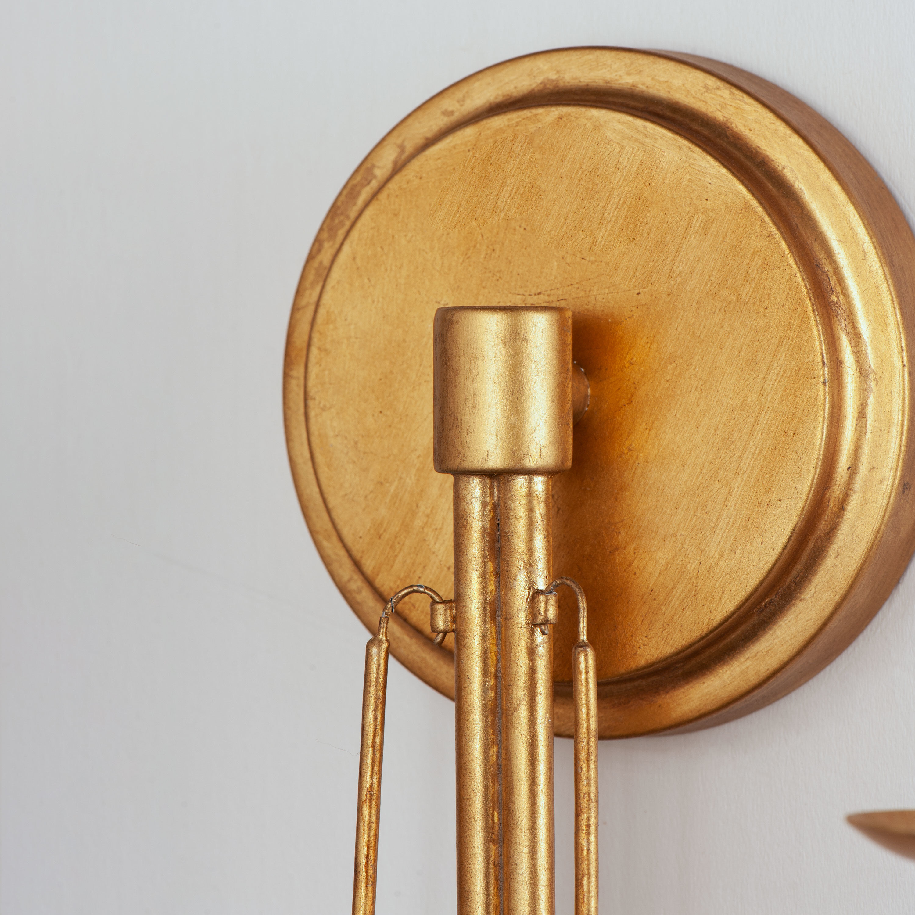 Plumette 2 Light 12 inch Gold Leaf Wall Sconce Wall Light