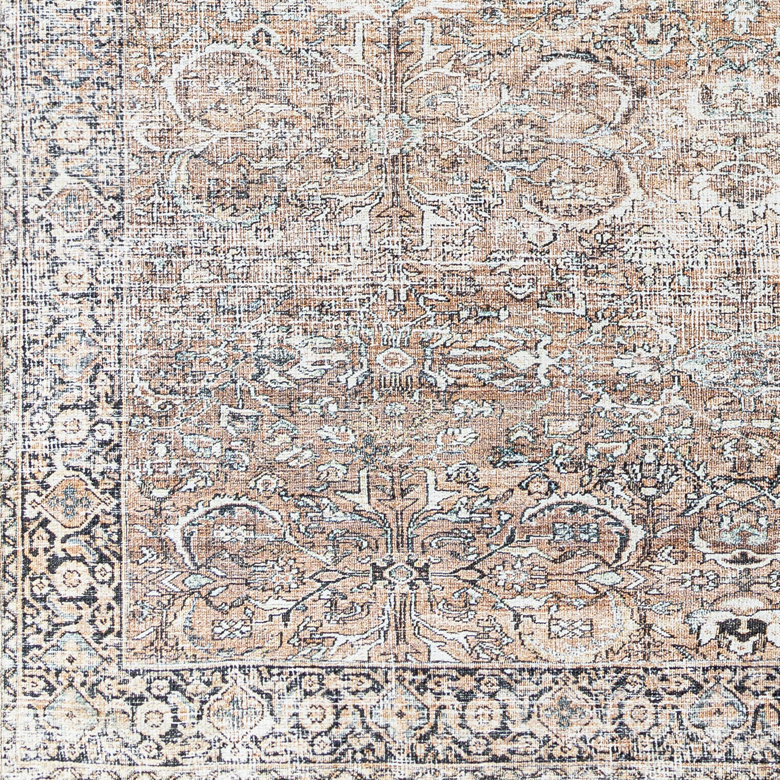 Kemer 87 X 31 inch Taupe Rug, Runner