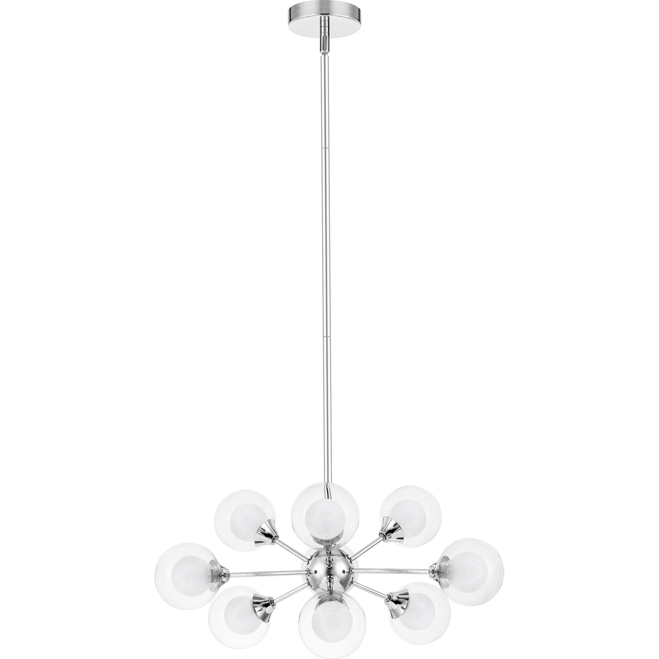 Spellbound 9 Light 20 inch Polished Chrome Pendant Ceiling Light