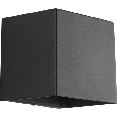 Cornice LED Outdoor Wall Sconce in Black, Progress LED