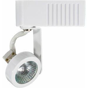 Deco Series 1 Light 120V White Mini Track Head Ceiling Light, H-Type