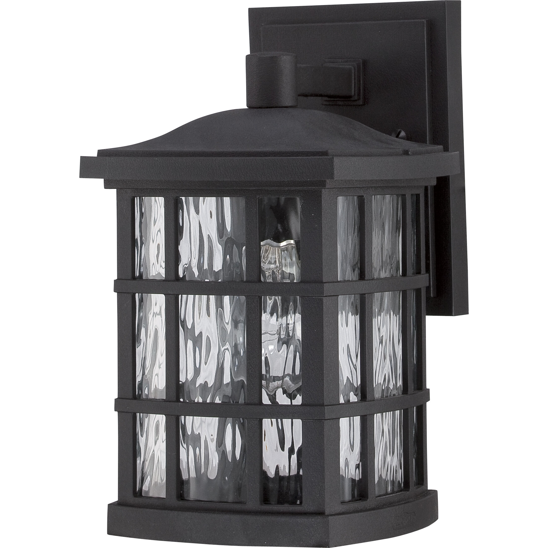 Stonington 1 Light 10.5 inch Mystic Black Outdoor Wall