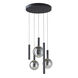 Modella LED 21.25 inch Black Pendant Ceiling Light