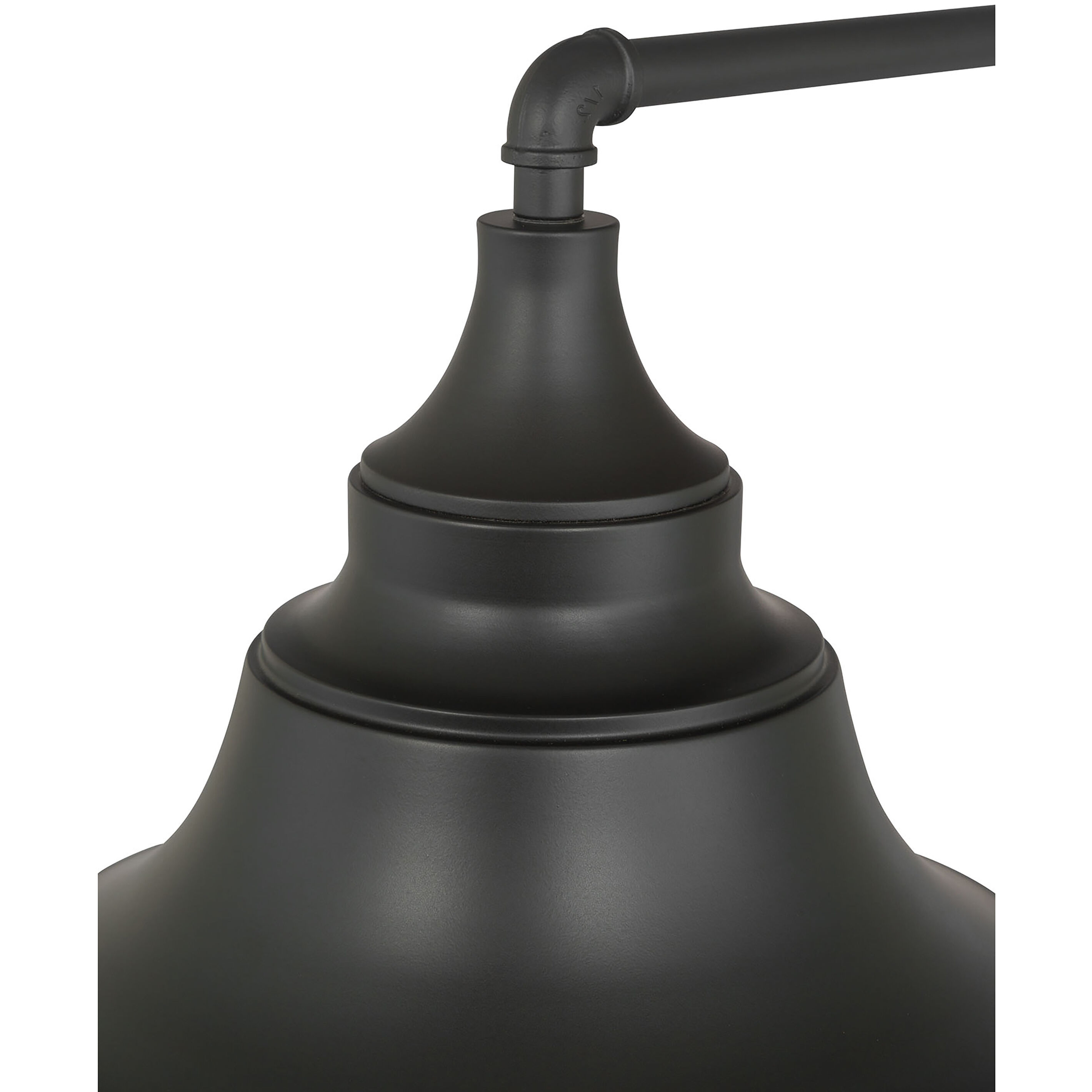 Varnel 1 Light 12.5 inch Powder Coated Black Outdoor Wall Sconce