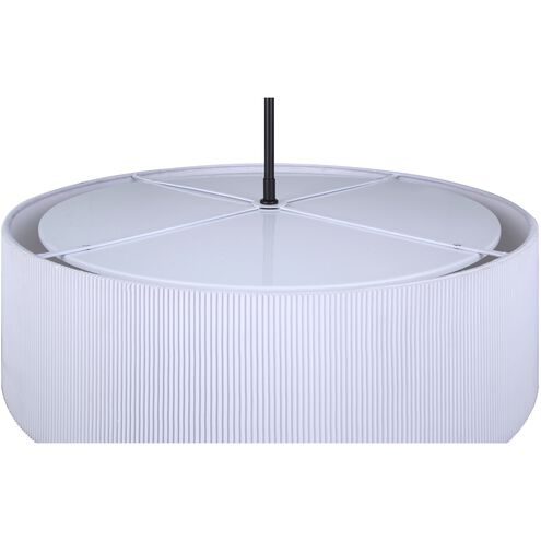 Carmynn LED 22.25 inch Black Chandelier Ceiling Light