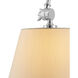 Ashby 26.5 inch 60 watt Polished Nickel Swing-Arm Wall Sconce Wall Light