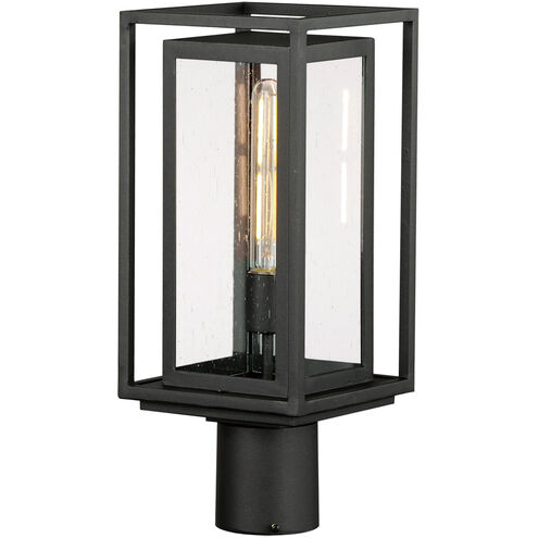 Cabana 1 Light 17 inch Black Post Mount