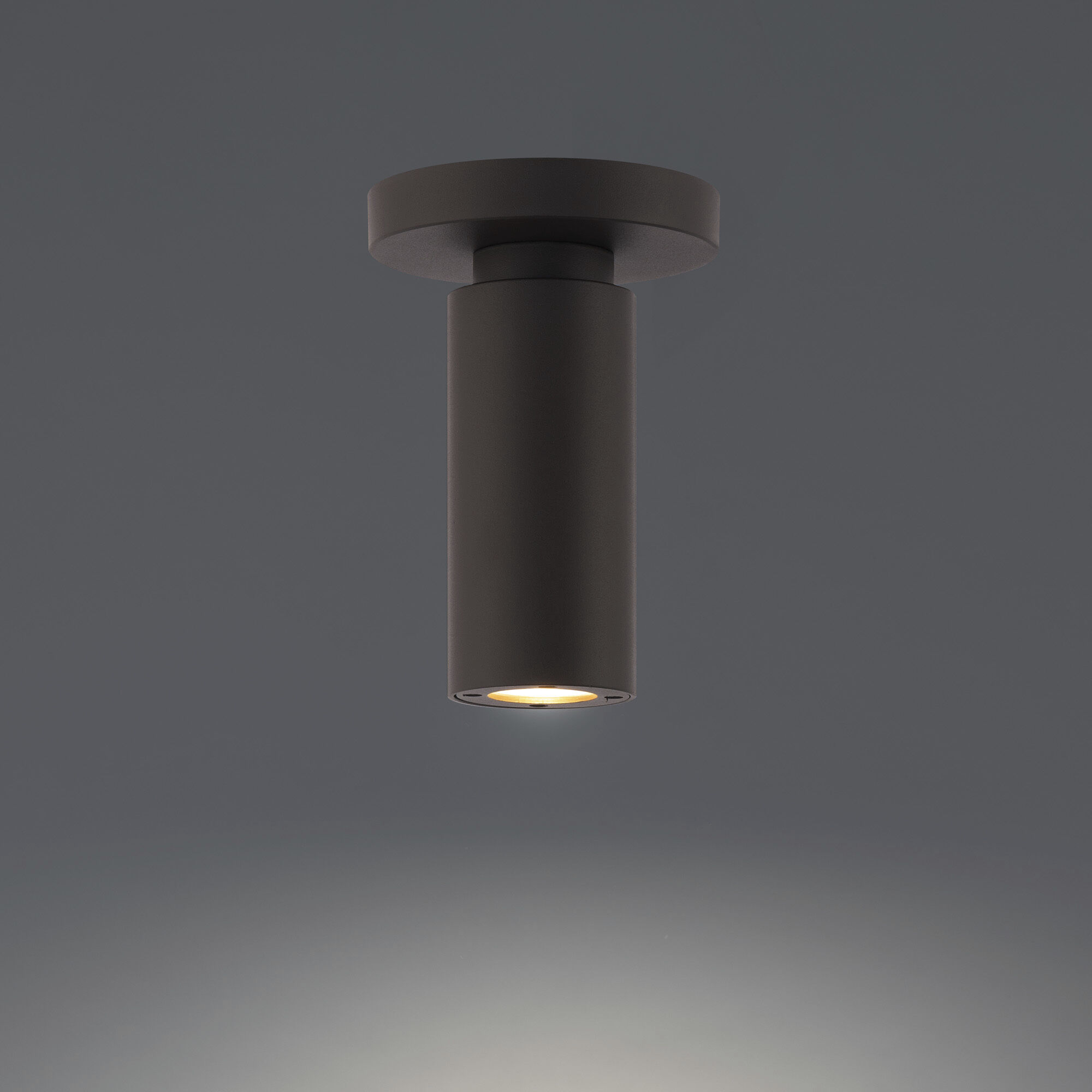 Caliber LED 2.63 inch Bronze Flush Mount Ceiling Light, dweLED