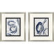Breakdown Blue and Green and Metallic Framed Art, The Studio