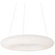 Cumulus LED 18 inch White Pendant Ceiling Light