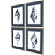 Naturals Collection Classic Silver Leaf Wood Framed Art