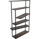 Verso Matte Black Bookcase
