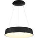 Star Gate LED 23.5 inch Coal Pendant Ceiling Light