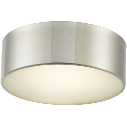Bongo LED 10 inch Brushed Nickel Flush Mount Ceiling Light