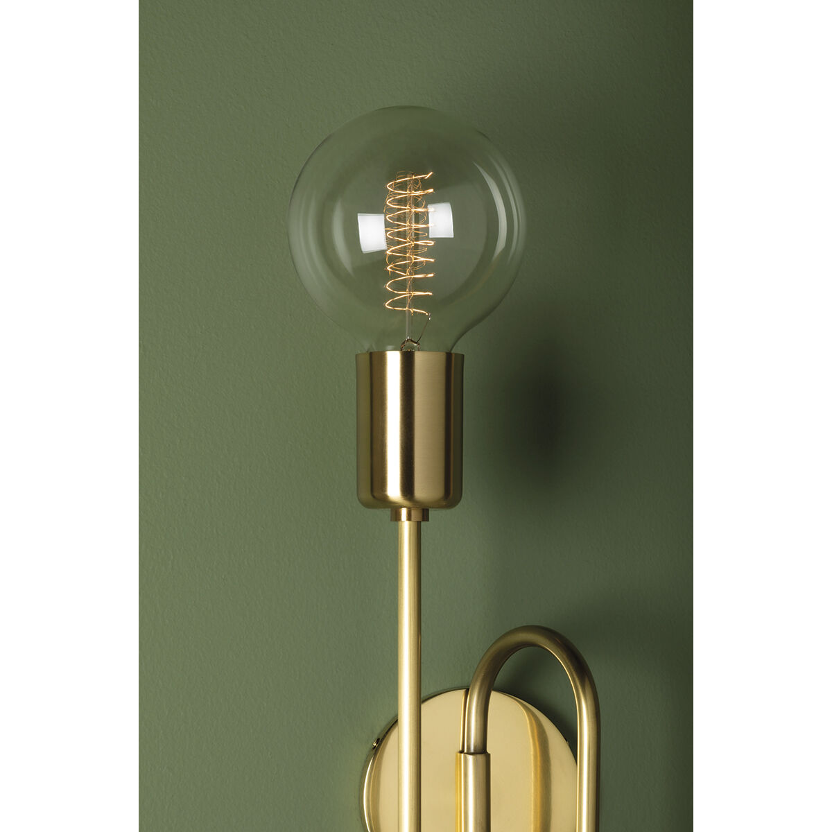 Zani 2 Light Aged Brass Wall Sconce Wall Light