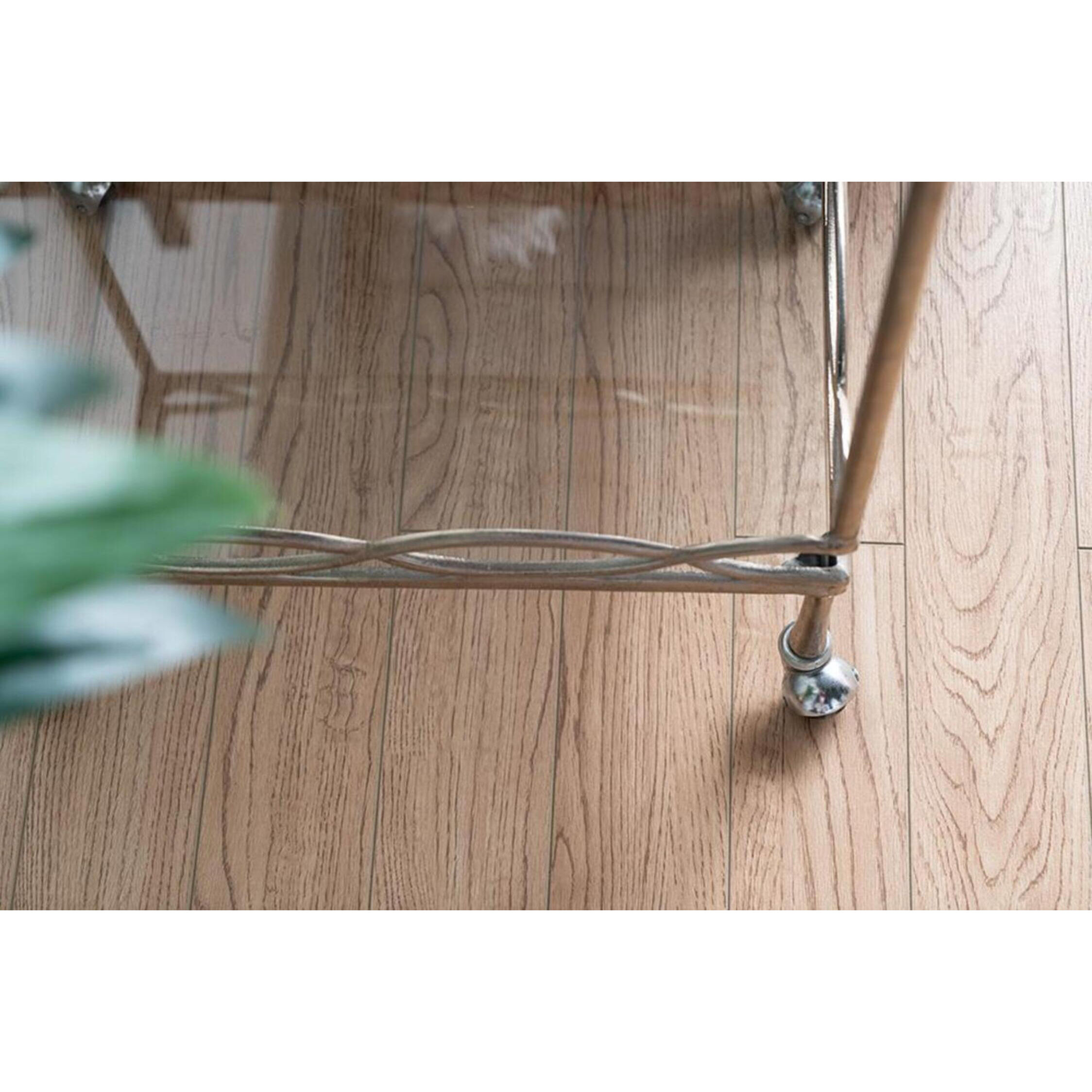 Anita Nickel Bar Cart