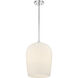 Livingston 1 Light 16 inch Chrome Pendant Ceiling Light