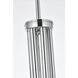 Layne 6 Light 55 inch Chrome Chandelier Ceiling Light