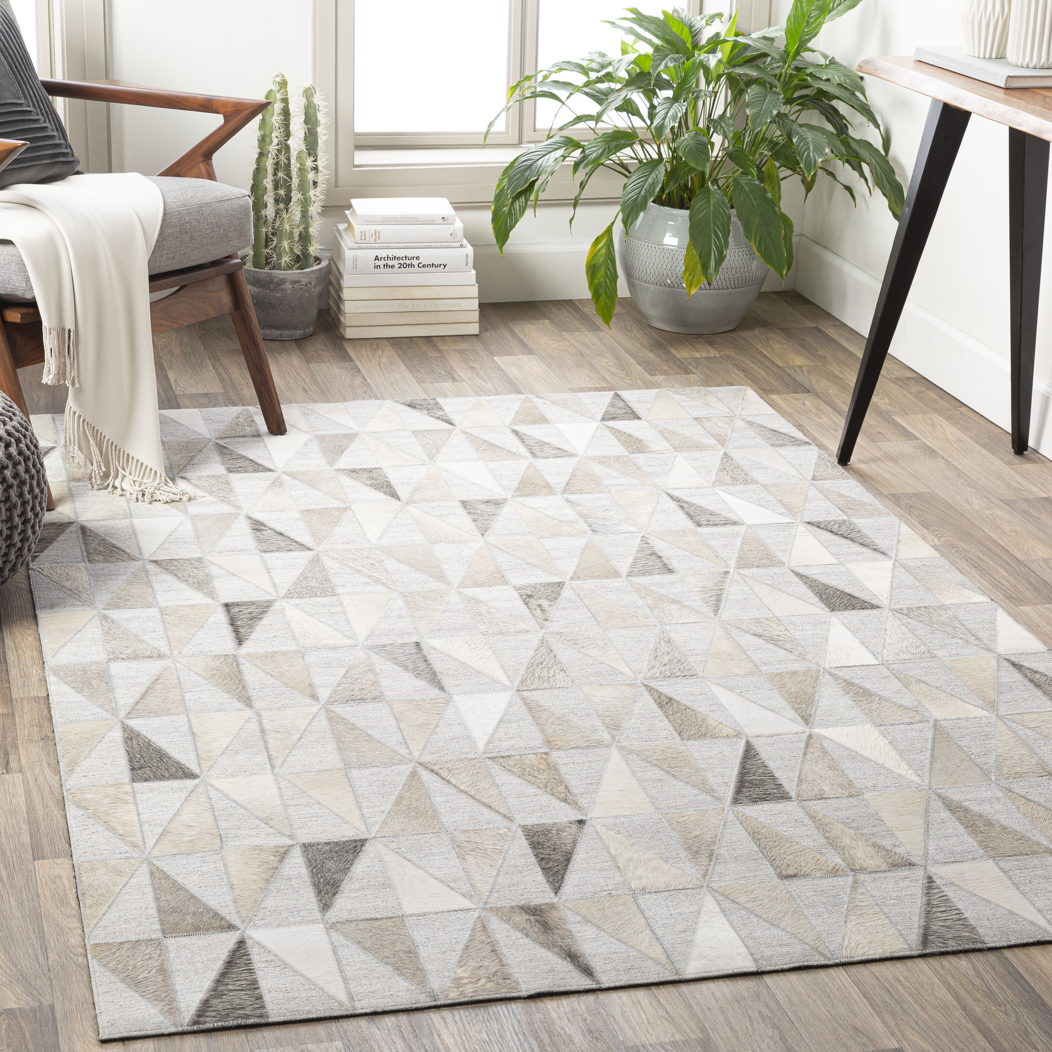 Medora 36 X 24 inch Charcoal Rug in 2 x 3, Rectangle