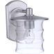 Canon Outdoor Wall Mount in Satin Aluminum, Small