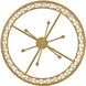 Estie 6 Light 28 inch Piastra Gold Interior Hanging Ceiling Light