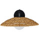 Barbary 1 Light 8 inch Black Outdoor Wall Sconce