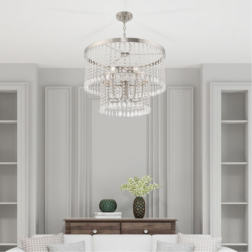Neptune 5 Light 32 inch Brushed Nickel Bath Vanity Wall Light