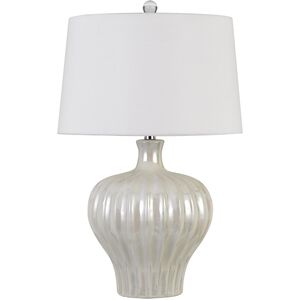 Afragola 27 inch 150 watt Pearl Table Lamp Portable Light