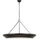 Christiane Lemieux Lenoir 36 inch Aged Iron Chandelier Ceiling Light